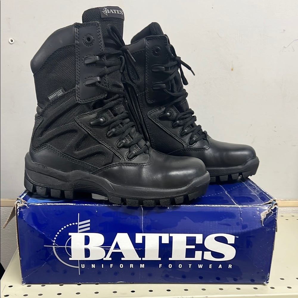 Bates Black Tactical Boots